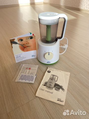 Почти новая пароварка-блендер Philips Avent SCF870