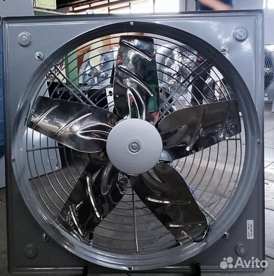 Вентилятор осевой новый металлический