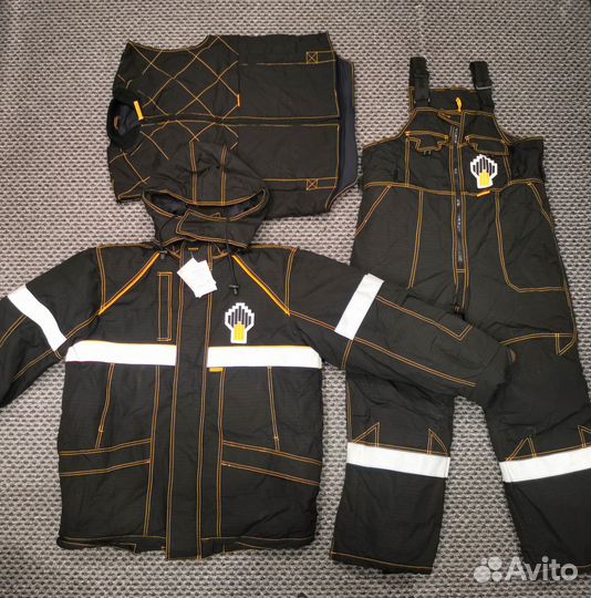 Спецодежда Роснефть 52-54/182-188 зимняя рабочая