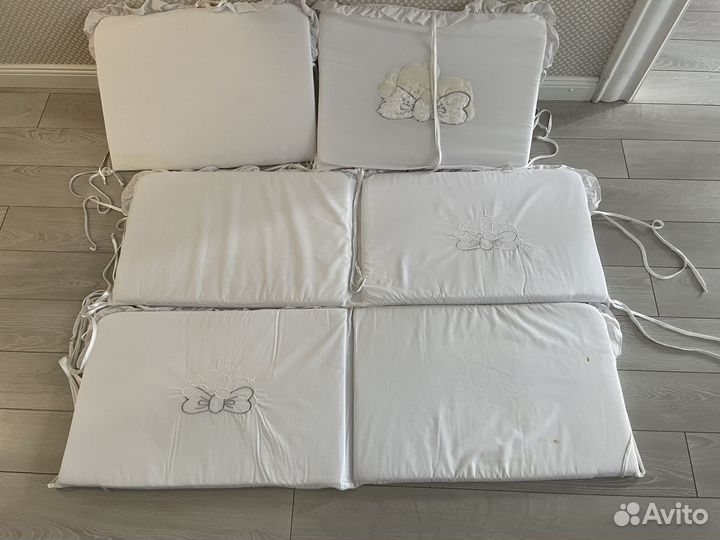 Бортики для детской кроватки (бампер)