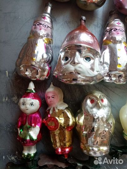Елочные игрушки СССР
