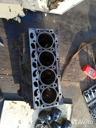 Блок цилиндров cummins 3.8 Валдай газон паз Foton