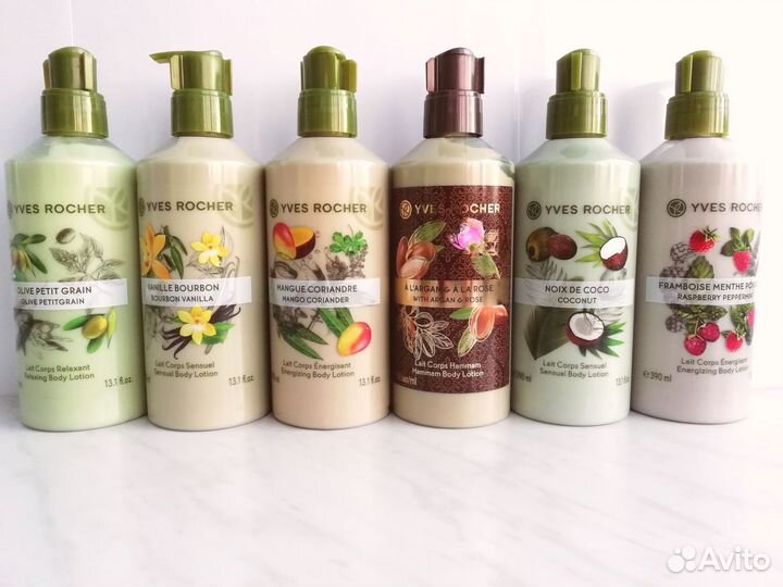 Гели, Молочко, спреи Ив Роше