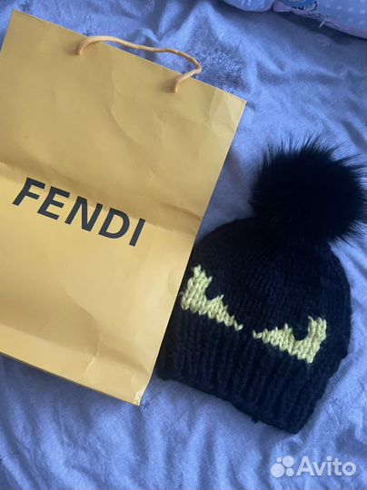 Шапка fendi monster оригинал