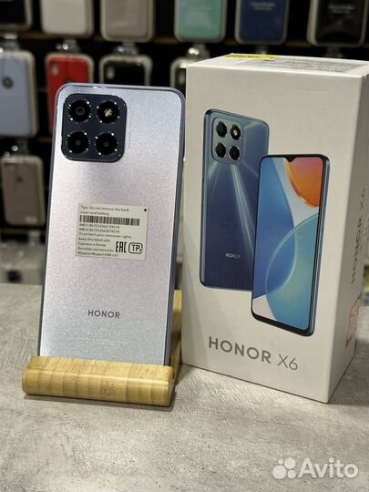 Honor X6 4/64gb Silver Как Новый