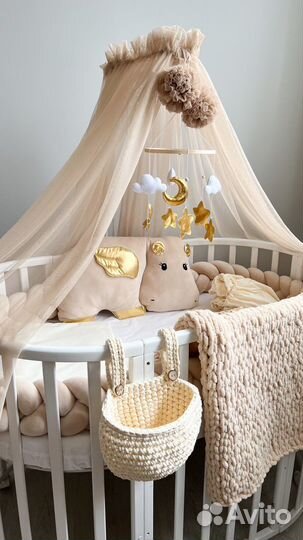 Бортики в кроватку новые