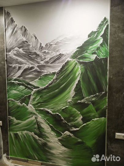 Роспись стен, картины на заказ