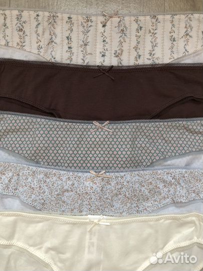 Трусики Oysho классика хлопок набор 5 штук