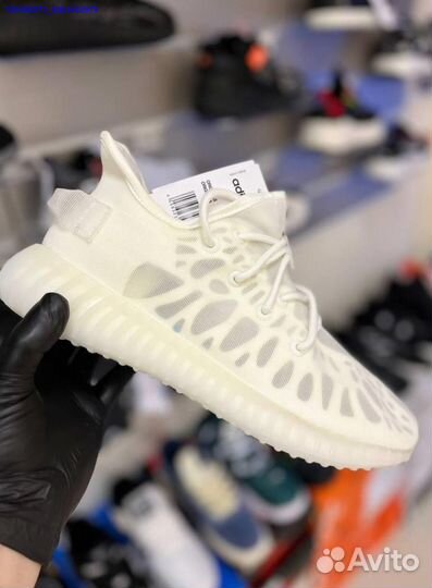 Кроссовки Adidas Yeezy white (Арт.89689)