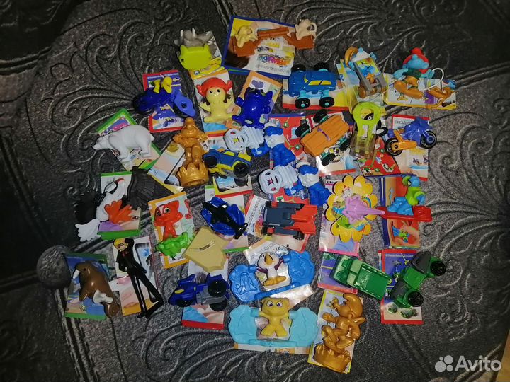 Игрушки из киндера с инструкцией, разная коллекция