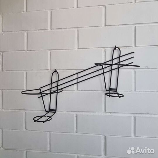 Подвесы для кашпо настенные с орхидеями