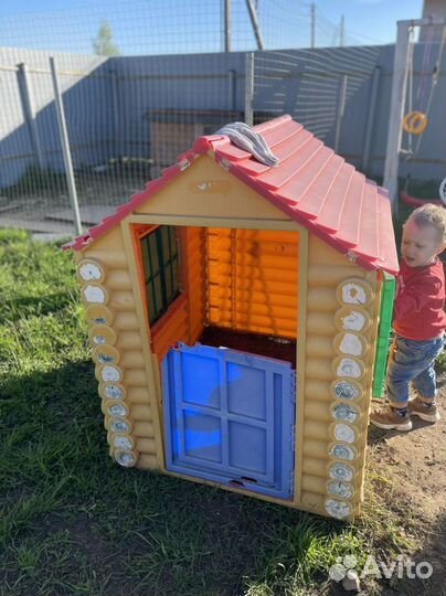 Детский игровой домик уличный