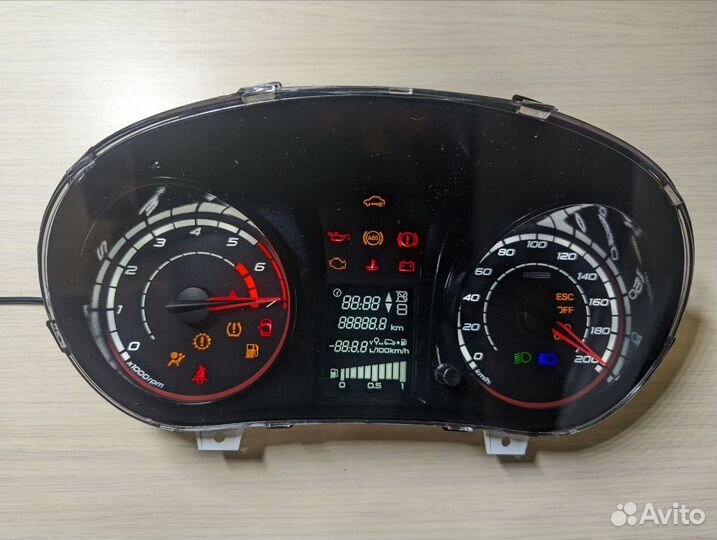 Комбинация приборов калина 2 люкс