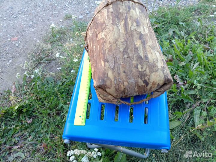 Туес из коры дерева,старинный