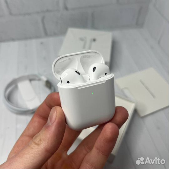 Беспроводные наушники Airpods 2 Премиум