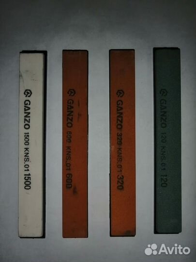 Набор Каменей абразивный Ganzo grit для точилок