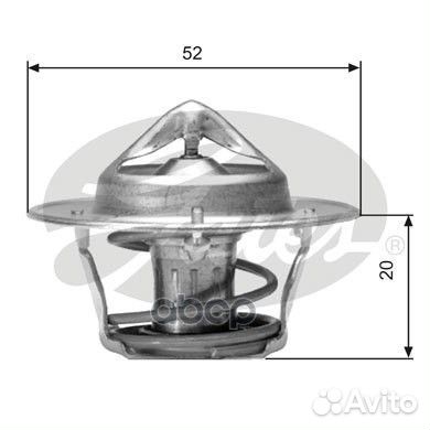 Термостат toyota TH04182G1 Gates