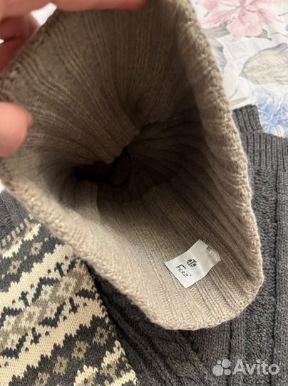 Шапка и шарф женский