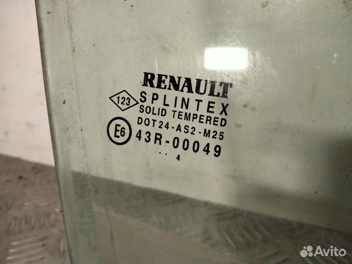 Стекло переднее правое Renault Scenic 2