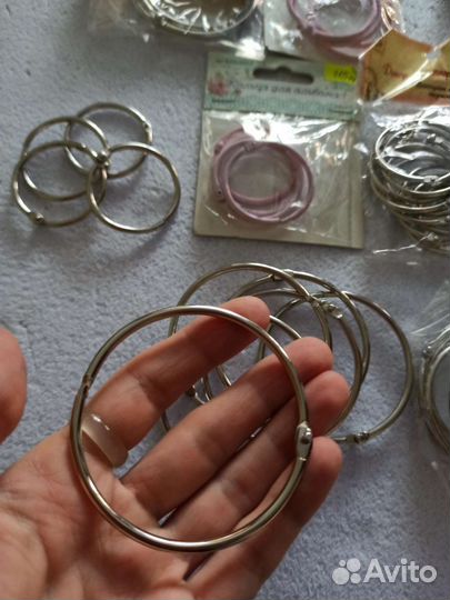 Кольца разъемные 55 шт. разного диаметра
