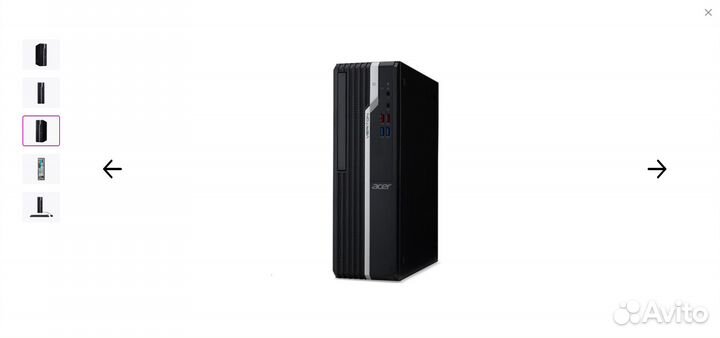 Абсолютно - Новый Мини пк Acer Veriton X2680G W10