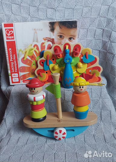 Шнуровка и балансир hape