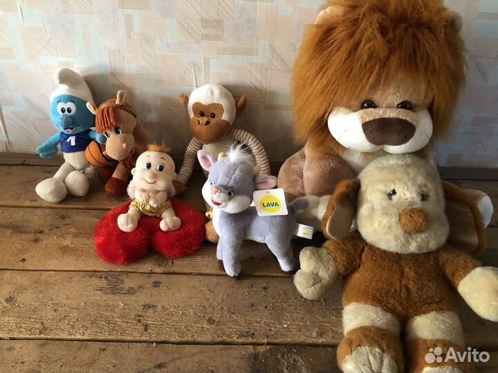 Игрушки мягкие