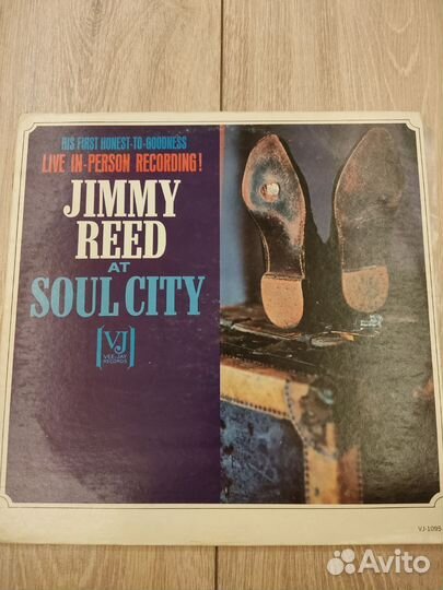 Jimmy reed soul sity lp.Виниловая пластинка