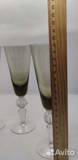 Фужеры Суздаль В.Муратов старое стекло