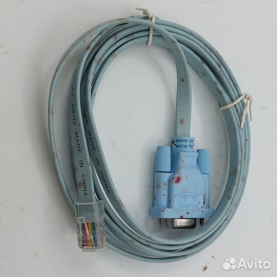 Кабель консольный 72-3383-01, Cisco, DB9-RJ45, пят