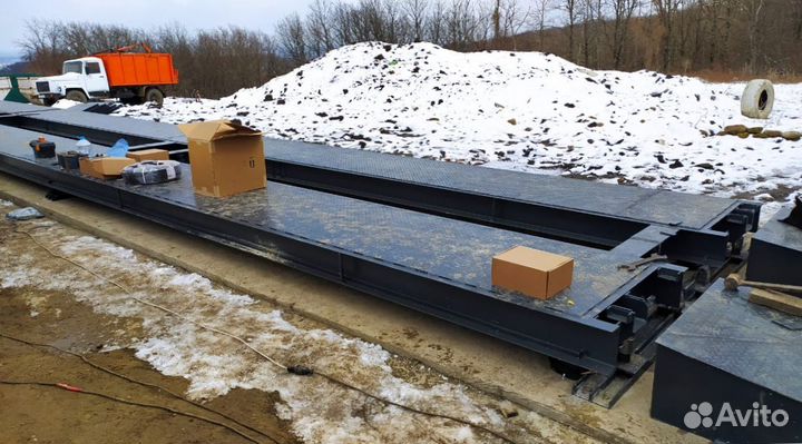 Стационарные автомобильные весы