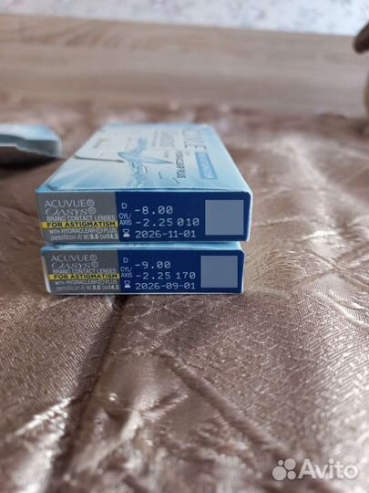 Линзы контактные астигматизм