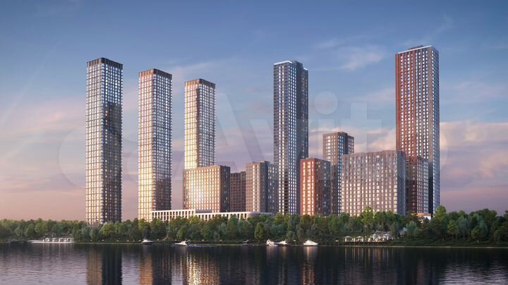 2-к. квартира, 67,9 м², 41/52 эт.