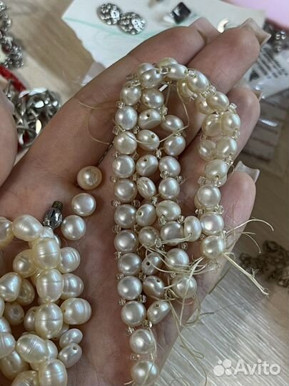 Жемчуг настоящий