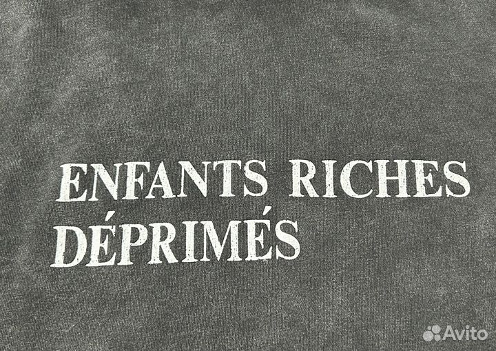 Худи enfants riches deprimes черное