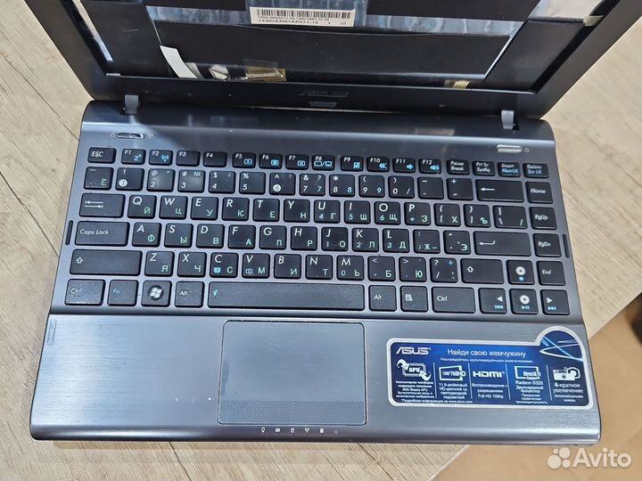 Asus EeePC 1225B на разбор