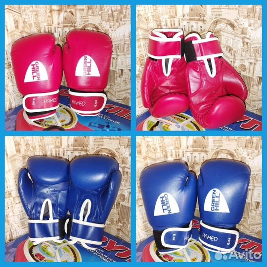 Боксерские перчатки 6 oz
