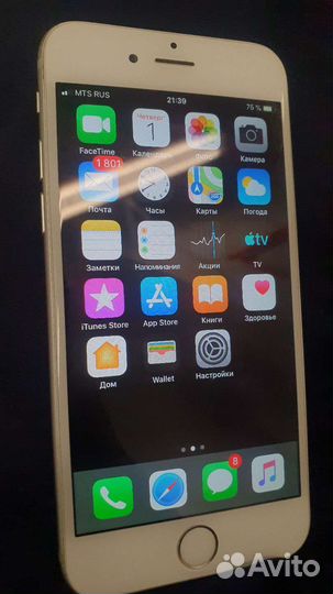 Телефон iPhone 6(продаётся номер телефона)