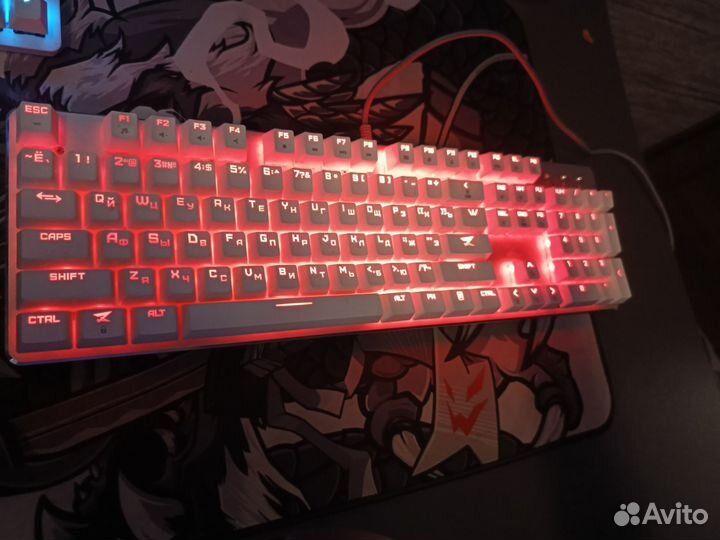 Игровая клавиатура ZET gaming Blade Kailh Red