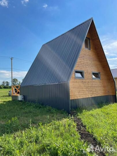 Строительство A-frame