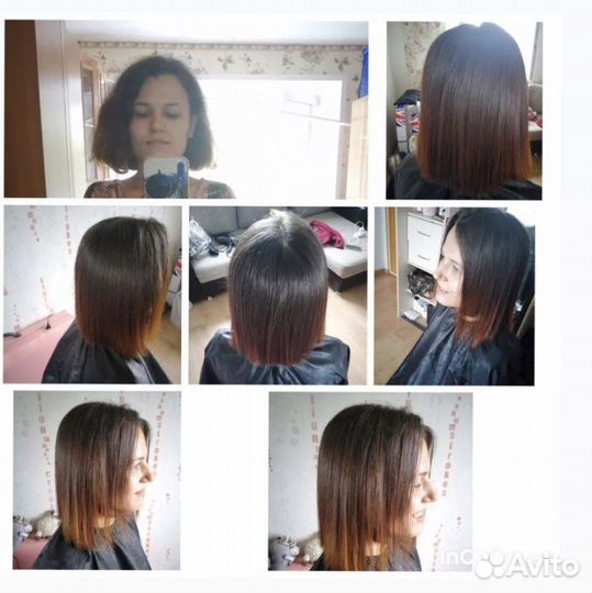 Кератиновое выпрямление и ботокс волос