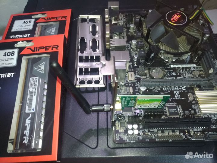 I3 6100 + Материнская плата LGA 1151