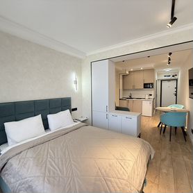 Квартира-студия, 25 м², 2 кровати