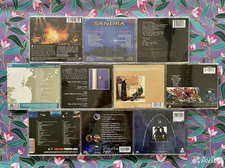 CD. Europe, Sandra, Pet Shop Boys, Pink Floyd