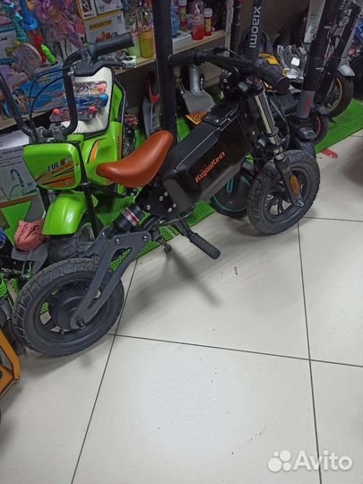Детский электро - питбайк мотоцикл Spetime 2023