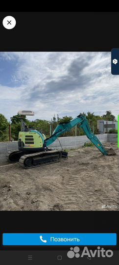 Услуги миниэкскаватора