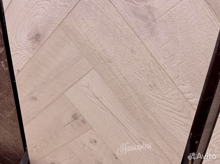 Кварцвиниловая плитка елочка