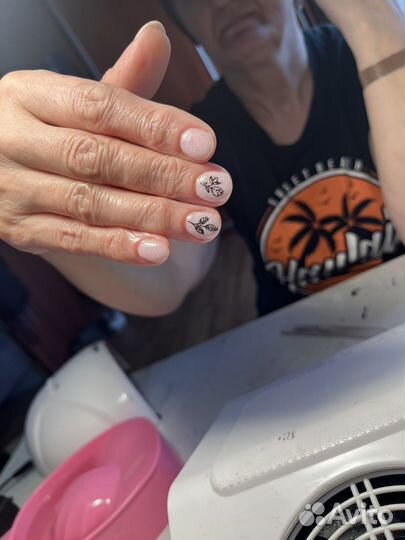 Маникюр с покрытием гель-лаком