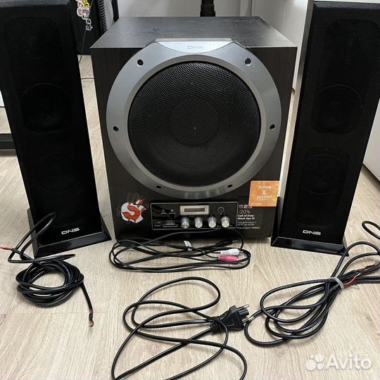 Колонки с сабвуфером