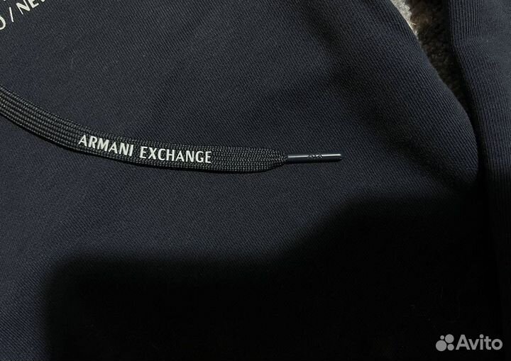 Зип худи armani exchange milano new york new